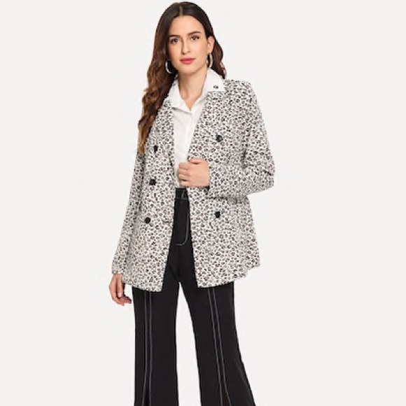 ❤️CLEAROUT❤️ Autumn Leopard Print Blazer - Picture 2 of 5